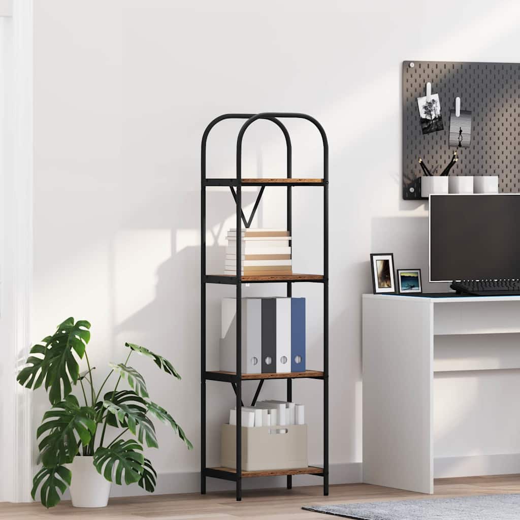 Étagère Bois ancien 40 x 30 x 146 cm Bois d'ingénierie - XIOS