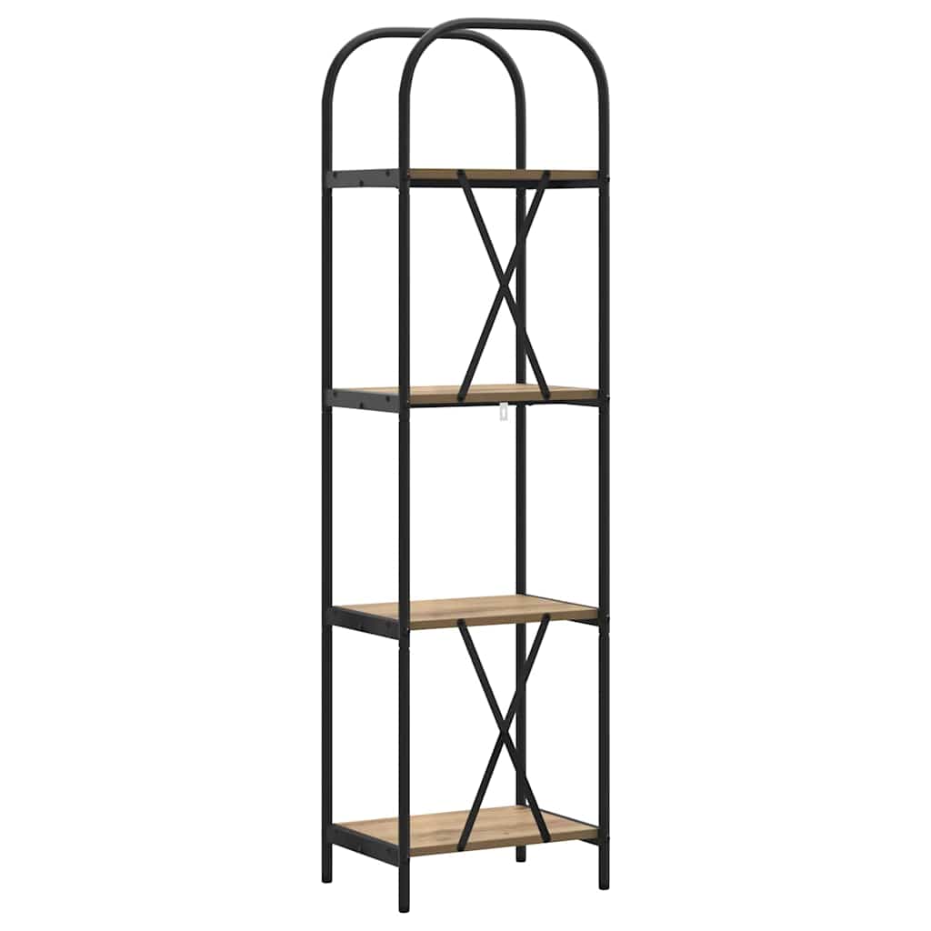 Étagère chêne artisanal 40 x 30 x 146 cm Bois d'ingénierie - XIOS