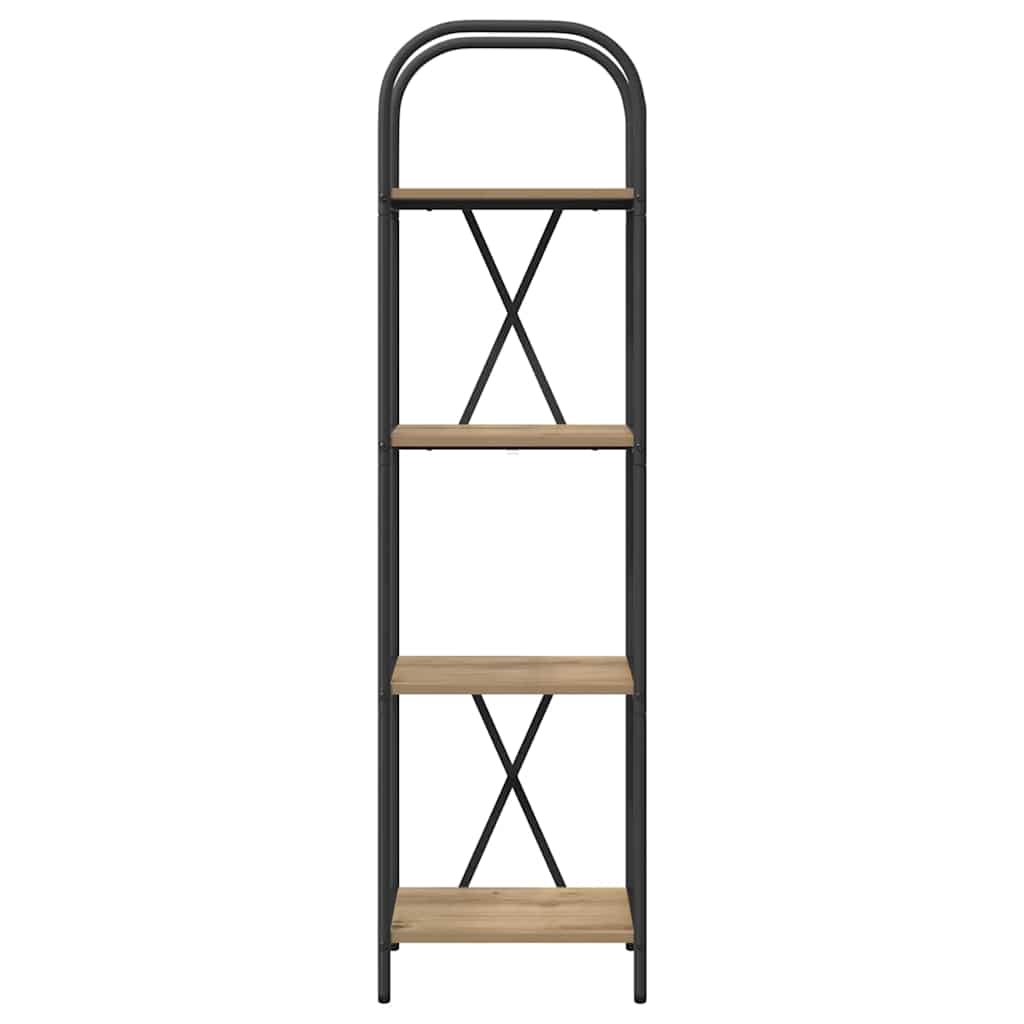 Étagère chêne artisanal 40 x 30 x 146 cm Bois d'ingénierie - XIOS