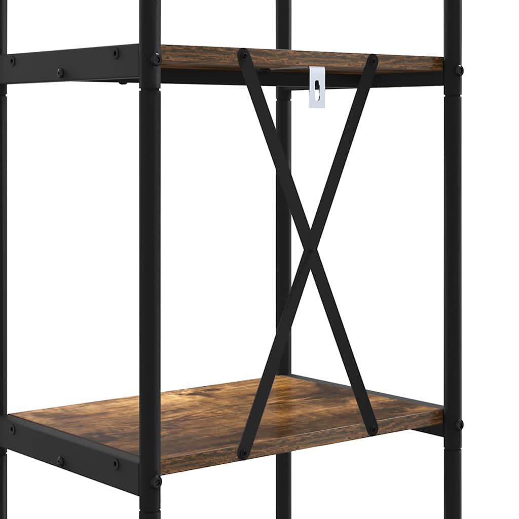 Étagère Chêne fumé 40 x 30 x 109 cm Bois d'ingénierie - XIOS