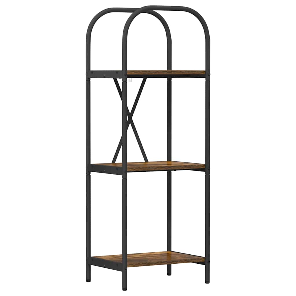 Étagère Chêne fumé 40 x 30 x 109 cm Bois d'ingénierie - XIOS