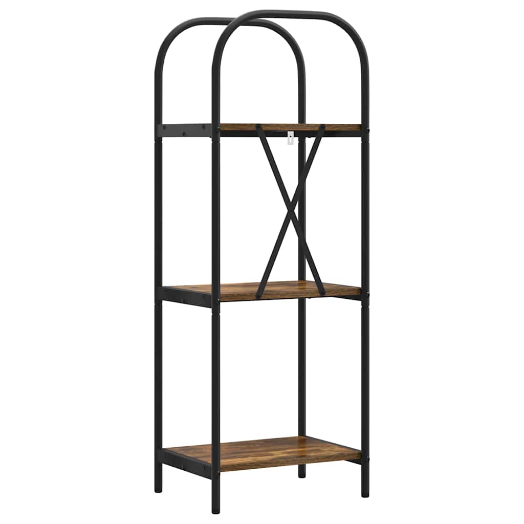 Étagère Chêne fumé 40 x 30 x 109 cm Bois d'ingénierie - XIOS