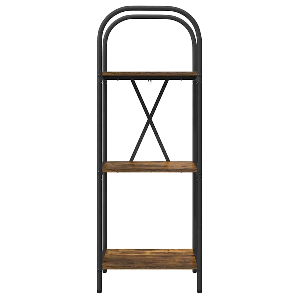 Étagère Chêne fumé 40 x 30 x 109 cm Bois d'ingénierie - XIOS
