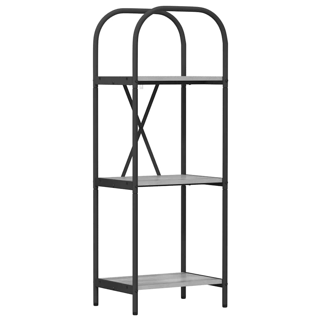 Étagère Sonoma gris 40 x 30 x 109 cm Bois d'ingénierie