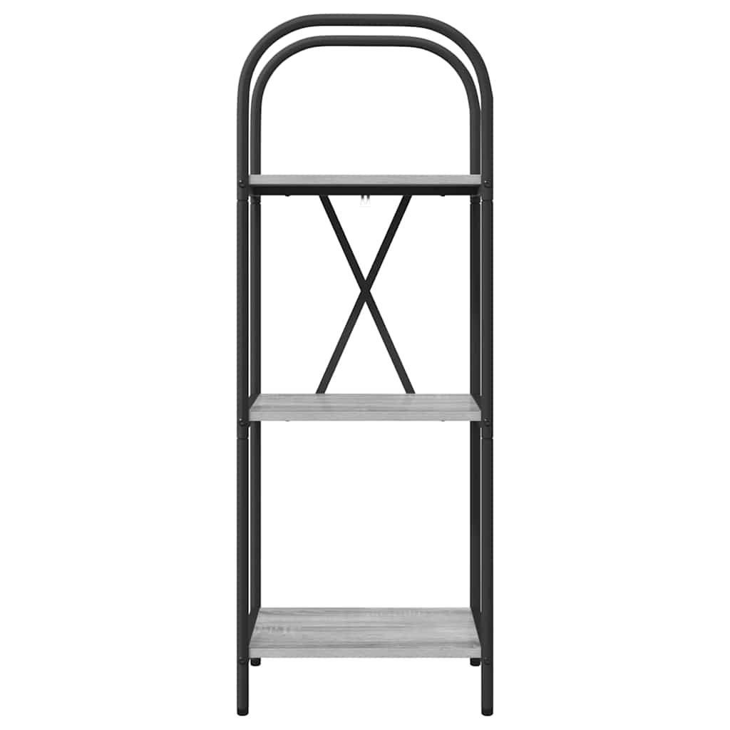 Étagère Sonoma gris 40 x 30 x 109 cm Bois d'ingénierie