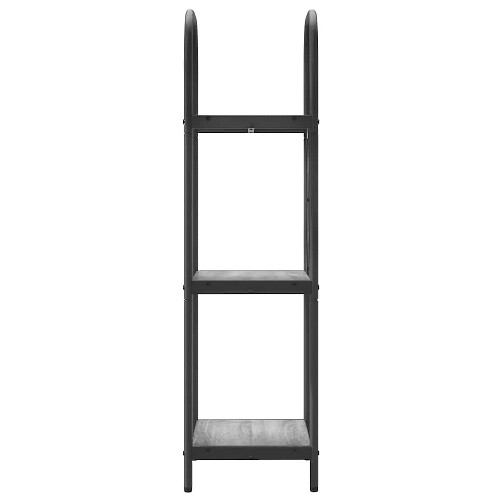 Étagère Sonoma gris 40 x 30 x 109 cm Bois d'ingénierie