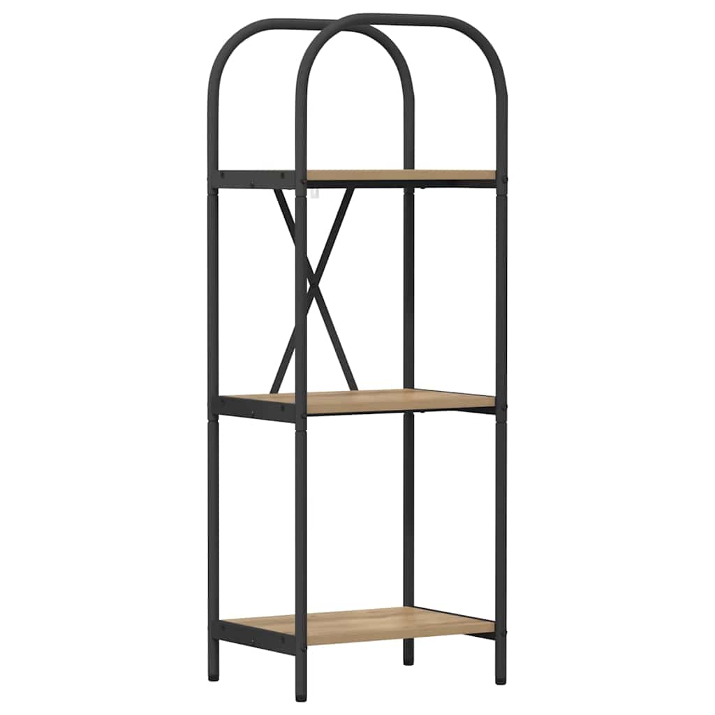 Étagère chêne artisanal 40 x 30 x 109 cm Bois d'ingénierie - XIOS