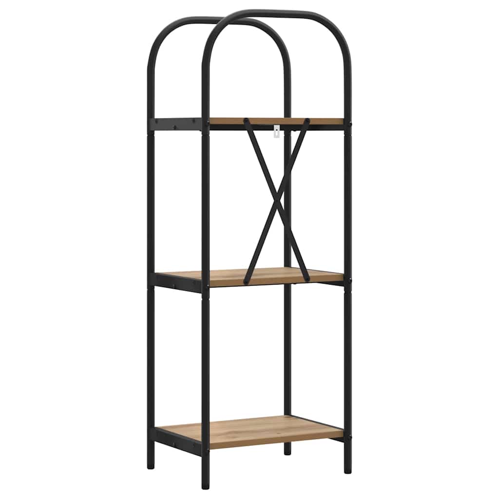 Étagère chêne artisanal 40 x 30 x 109 cm Bois d'ingénierie - XIOS