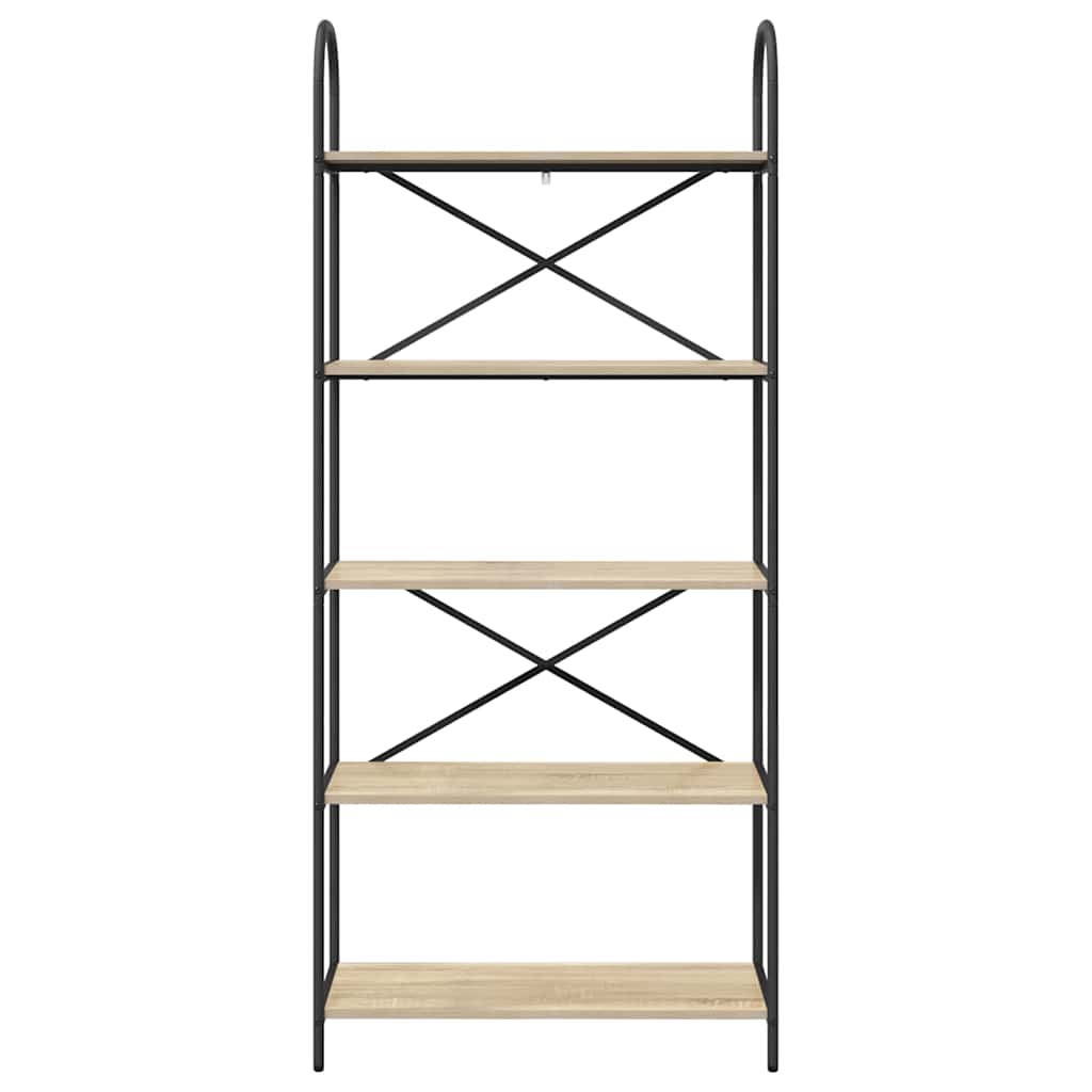 Étagère Chêne sonoma 80 x 30 x 183 cm Bois d'ingénierie - XIOS