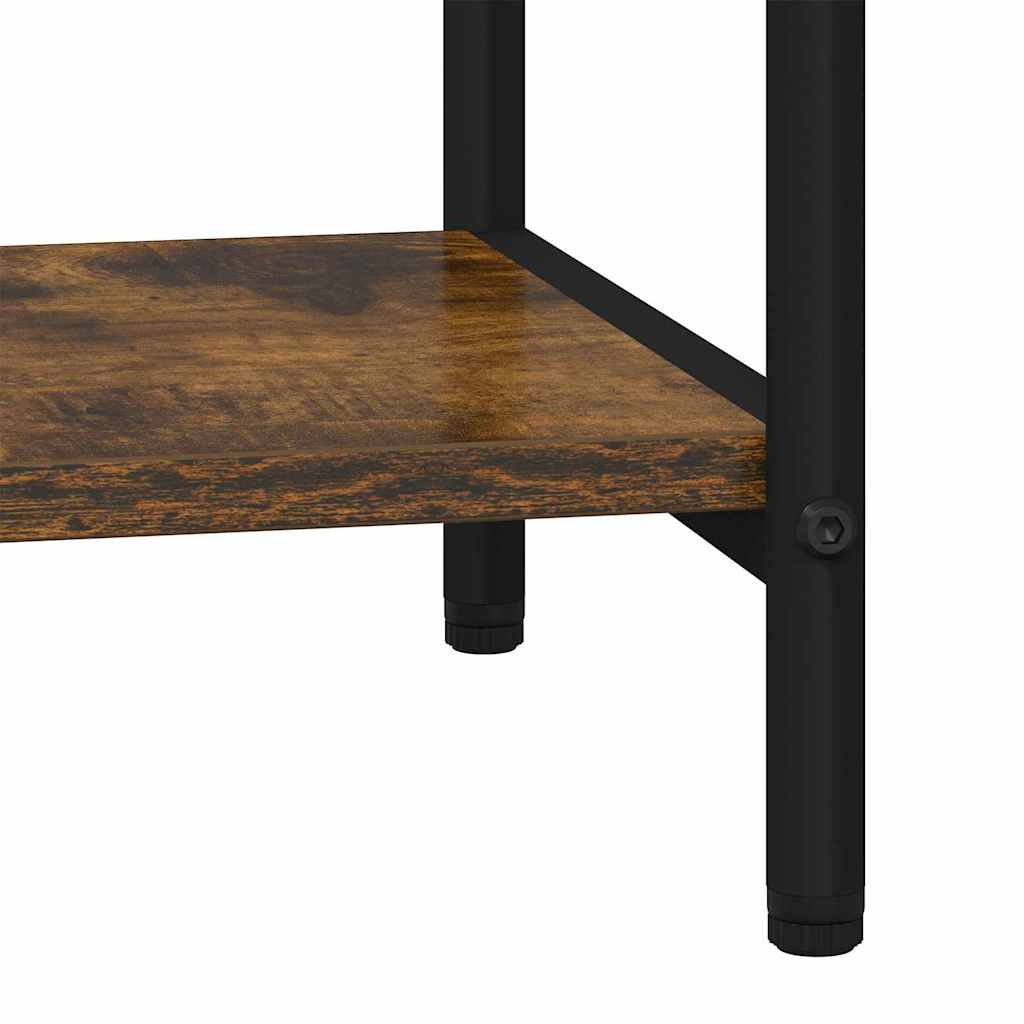 Étagère Chêne fumé 80 x 30 x 183 cm Bois d'ingénierie - XIOS