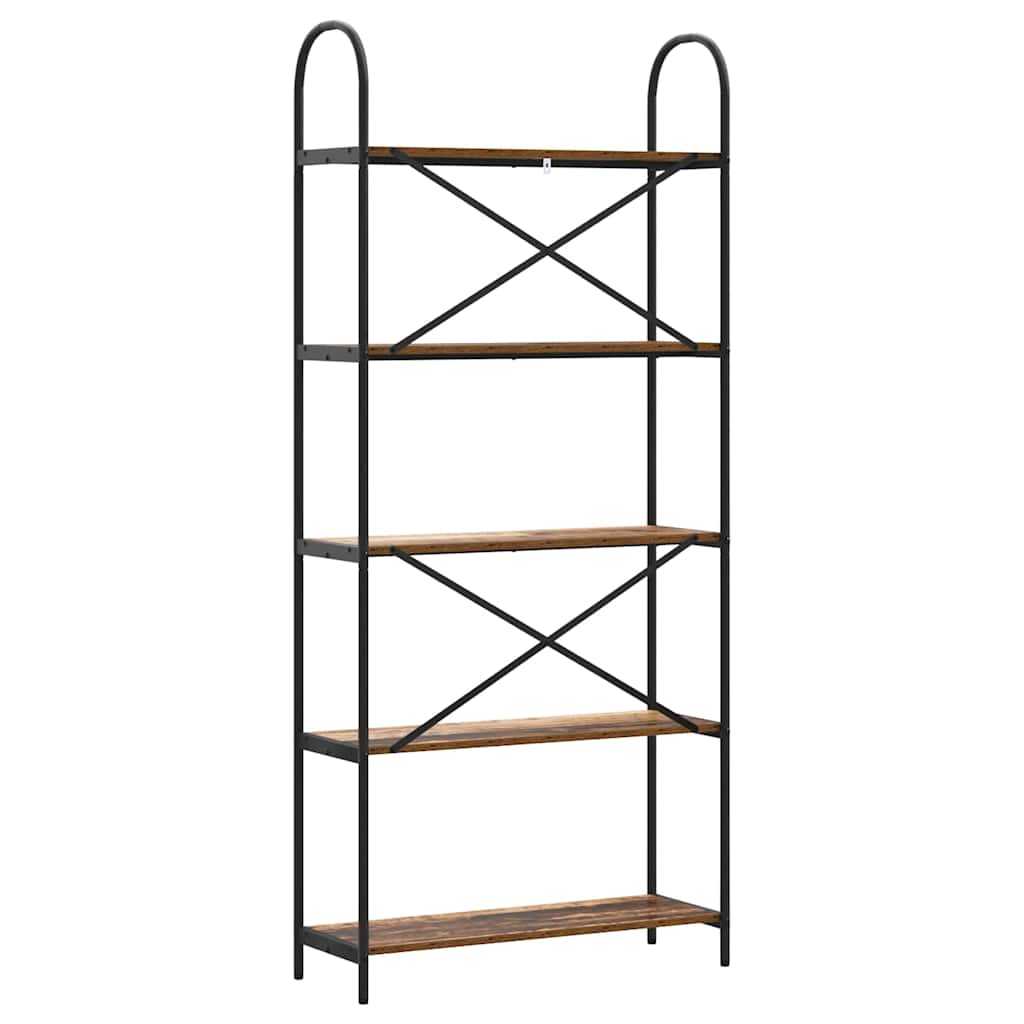 Étagère Bois ancien 80 x 30 x 183 cm Bois d'ingénierie - XIOS