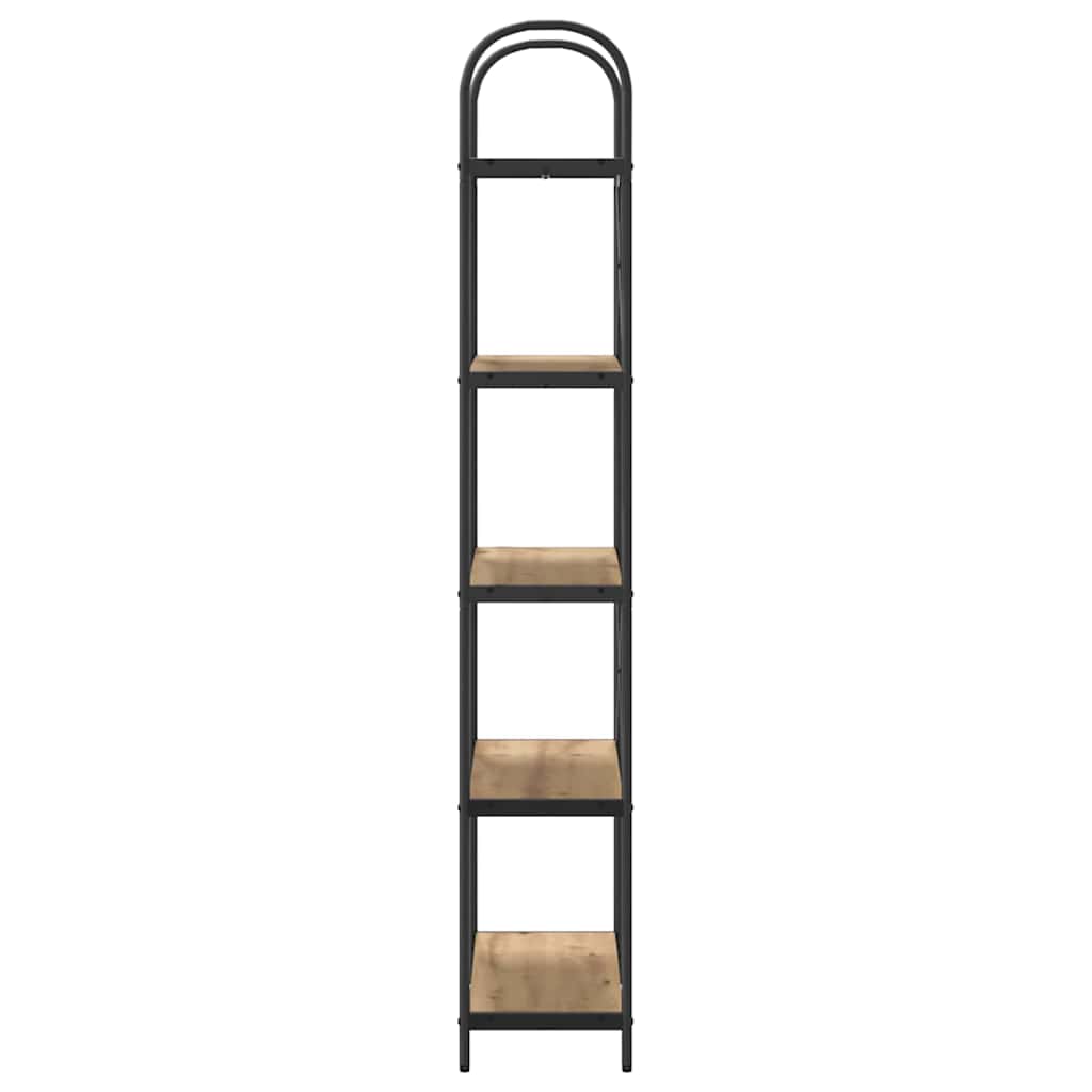 Étagère chêne artisanal 80 x 30 x 183 cm Bois d'ingénierie - XIOS