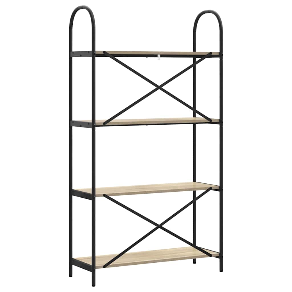 Étagère Chêne sonoma 80 x 30 x 146 cm Bois d'ingénierie - XIOS