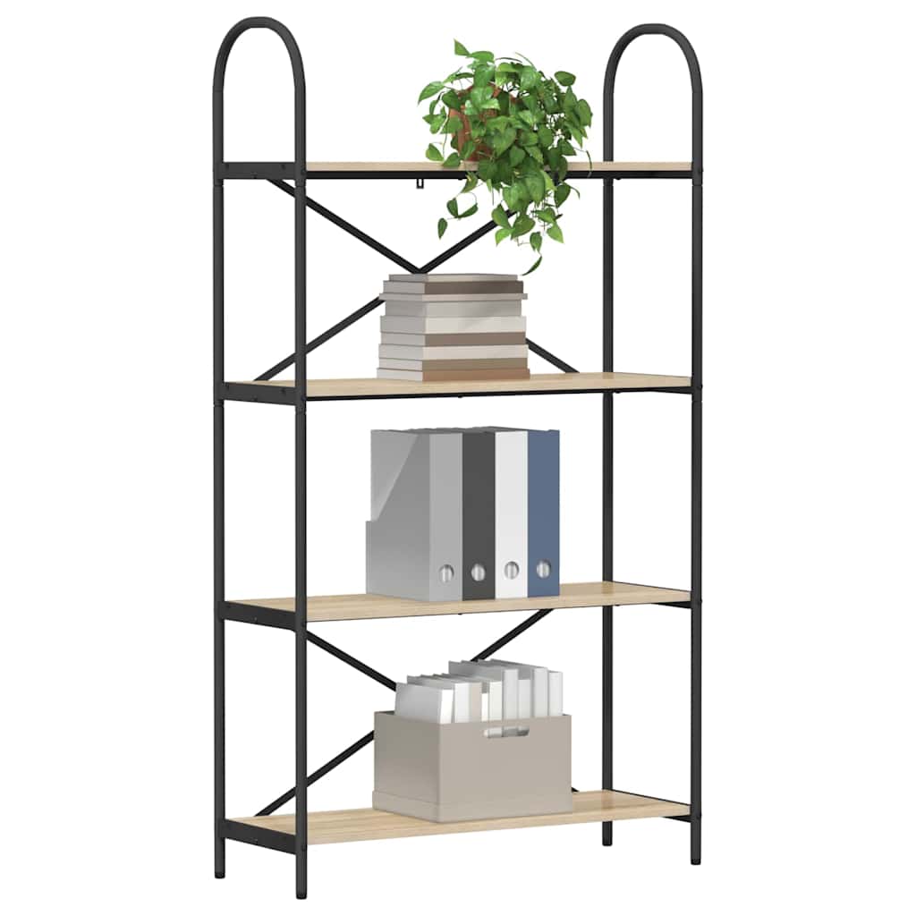 Étagère Chêne sonoma 80 x 30 x 146 cm Bois d'ingénierie - XIOS