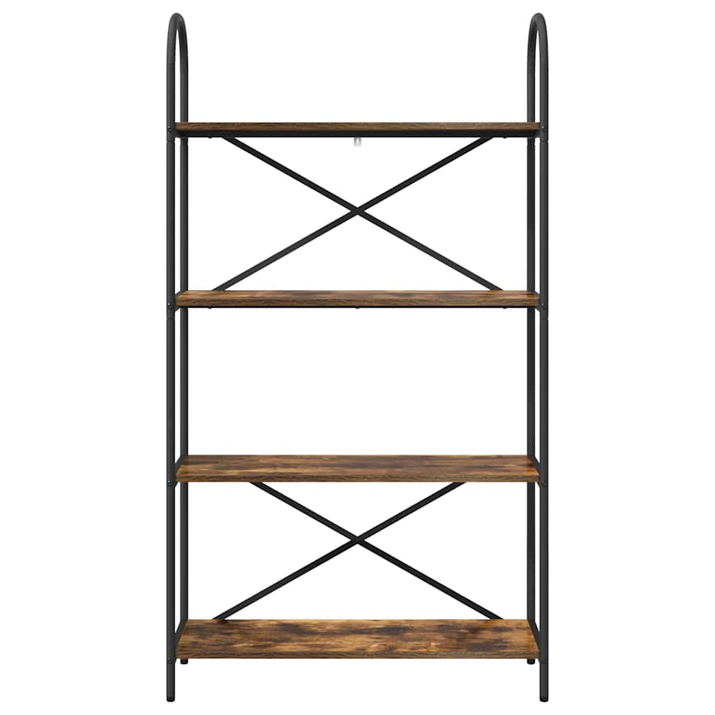 Étagère Chêne fumé 80 x 30 x 146 cm Bois d'ingénierie - XIOS