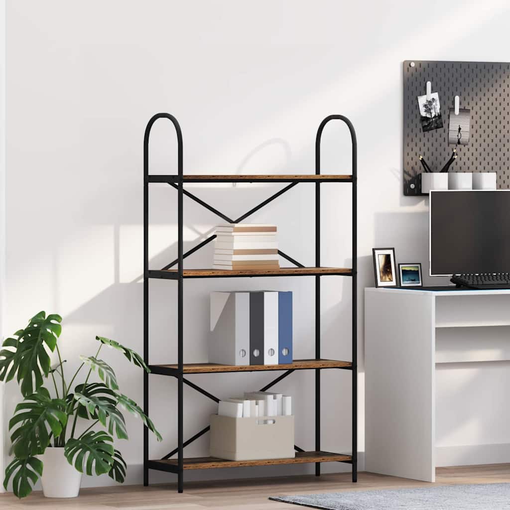 Étagère Bois ancien 80 x 30 x 146 cm Bois d'ingénierie - XIOS