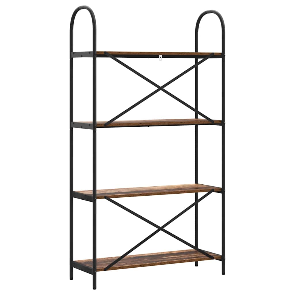 Étagère Bois ancien 80 x 30 x 146 cm Bois d'ingénierie - XIOS