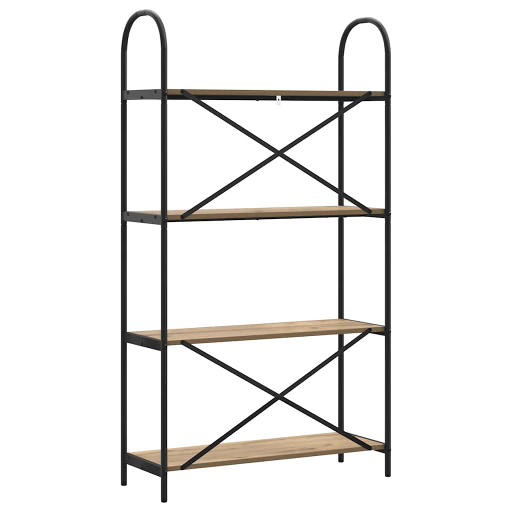 Étagère chêne artisanal 80 x 30 x 146 cm Bois d'ingénierie - XIOS