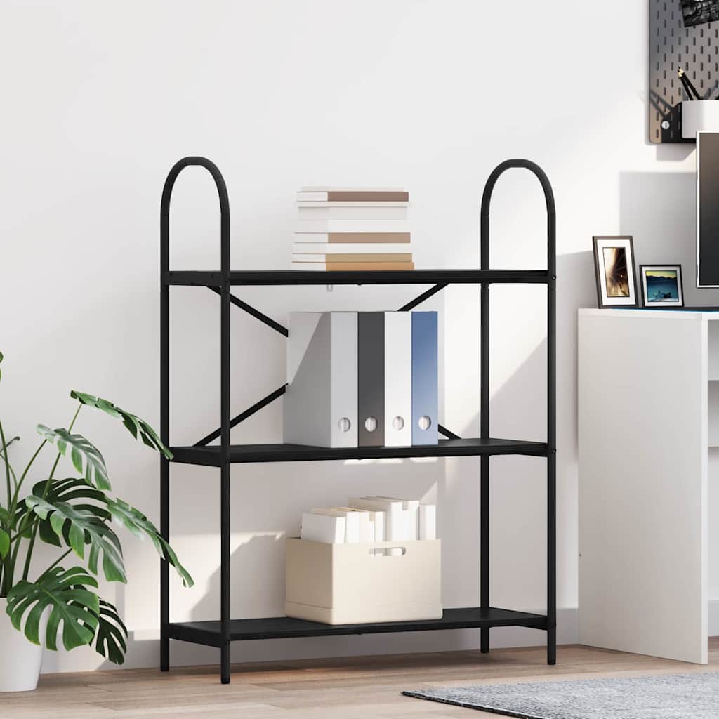 Étagère Chêne noir 80 x 30 x 109 cm Bois d'ingénierie - XIOS