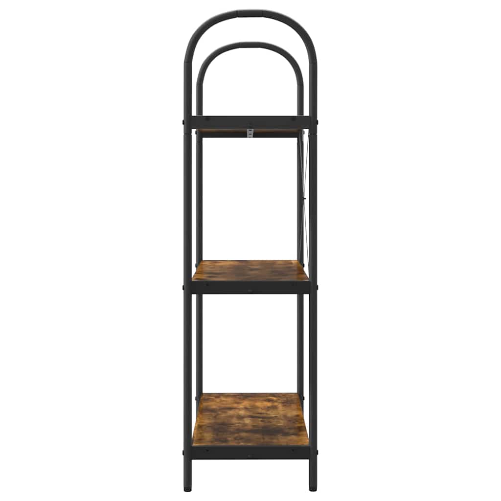 Étagère Chêne fumé 80 x 30 x 109 cm Bois d'ingénierie - XIOS