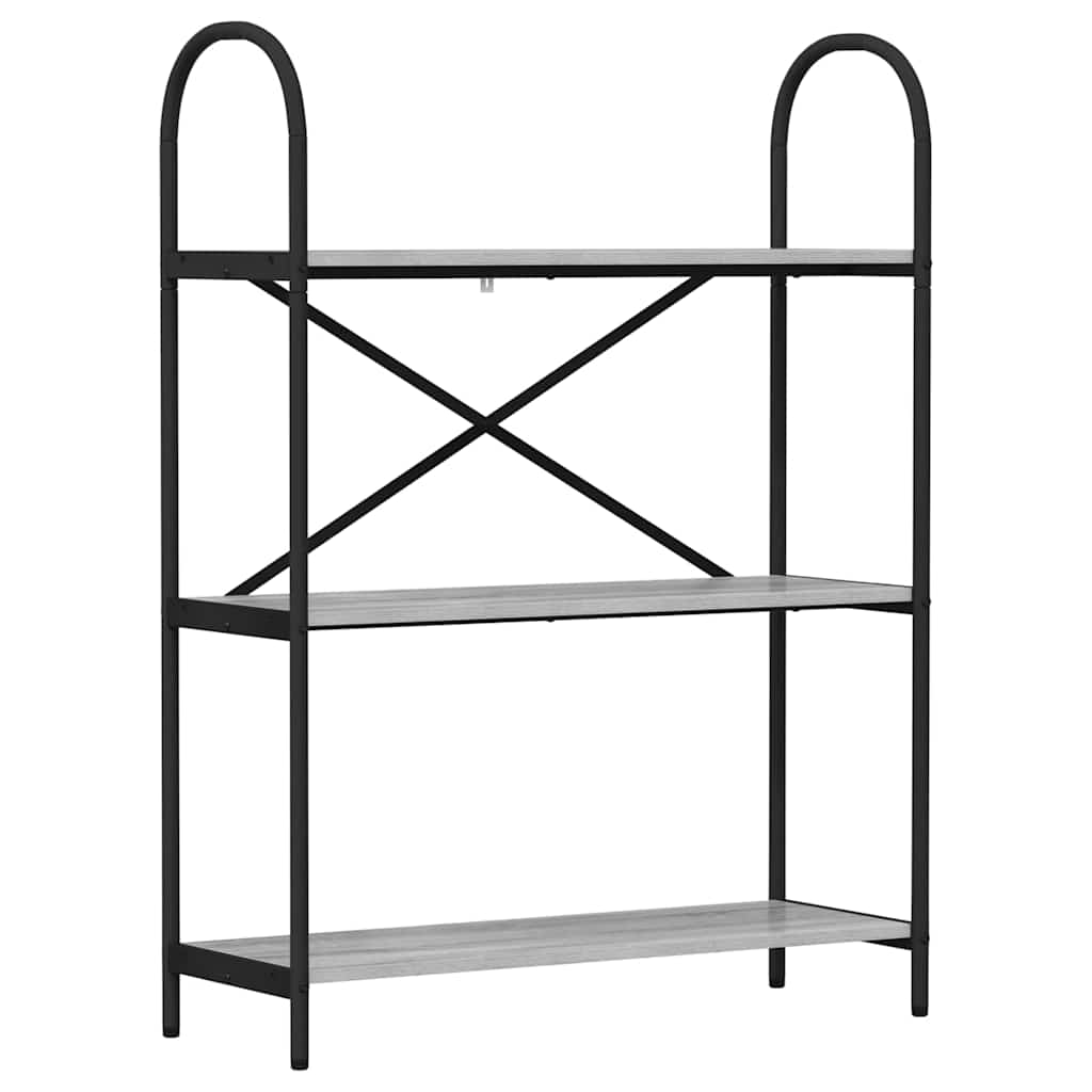 Étagère Sonoma gris 80 x 30 x 109 cm Bois d'ingénierie - XIOS