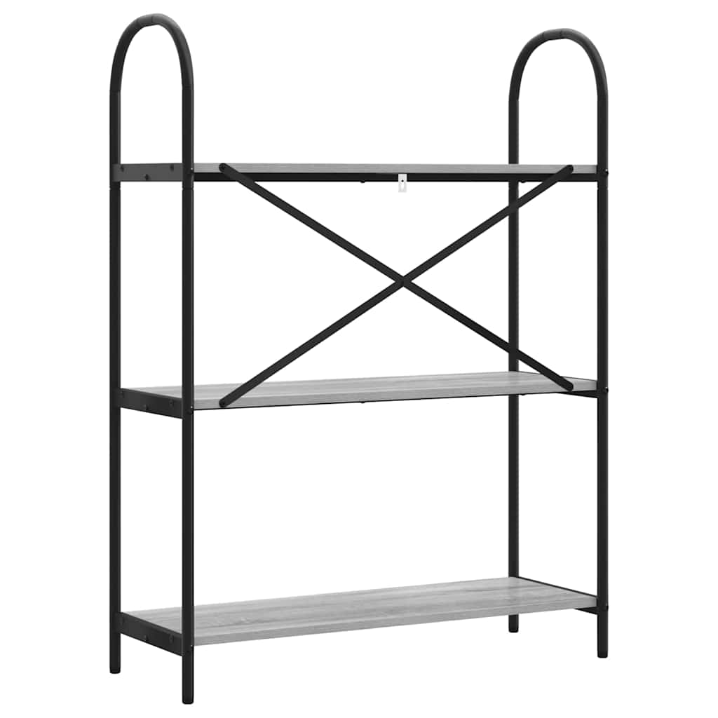 Étagère Sonoma gris 80 x 30 x 109 cm Bois d'ingénierie - XIOS