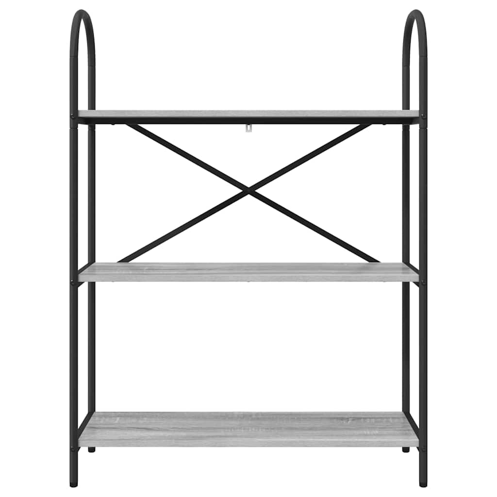 Étagère Sonoma gris 80 x 30 x 109 cm Bois d'ingénierie - XIOS