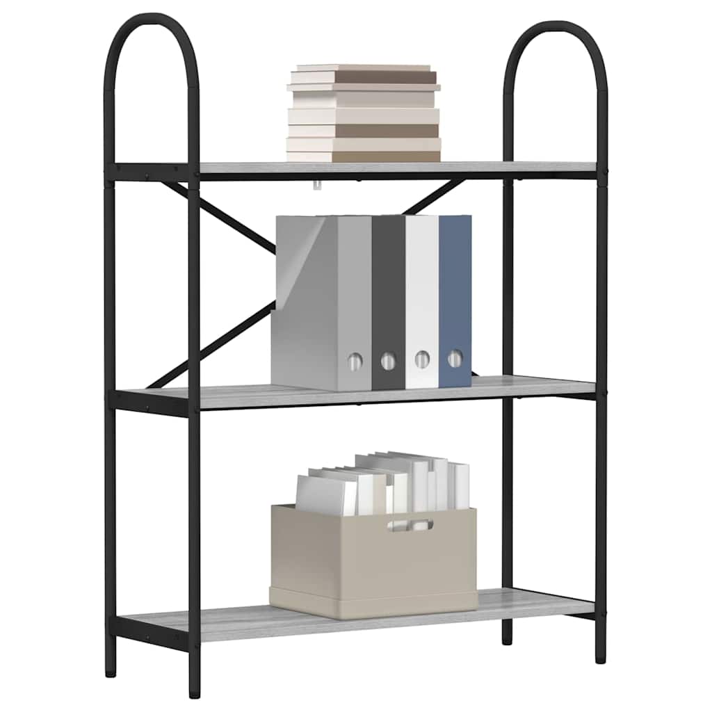 Étagère Sonoma gris 80 x 30 x 109 cm Bois d'ingénierie - XIOS