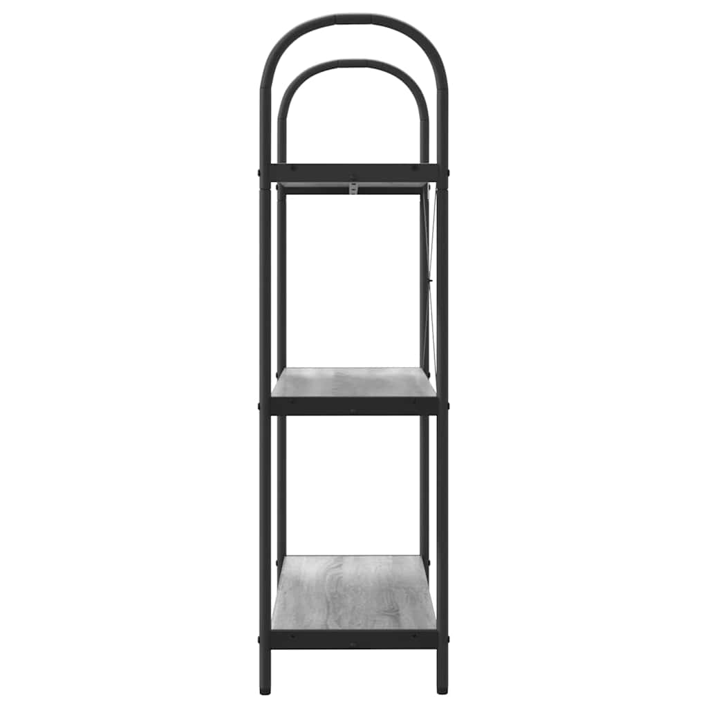 Étagère Sonoma gris 80 x 30 x 109 cm Bois d'ingénierie - XIOS