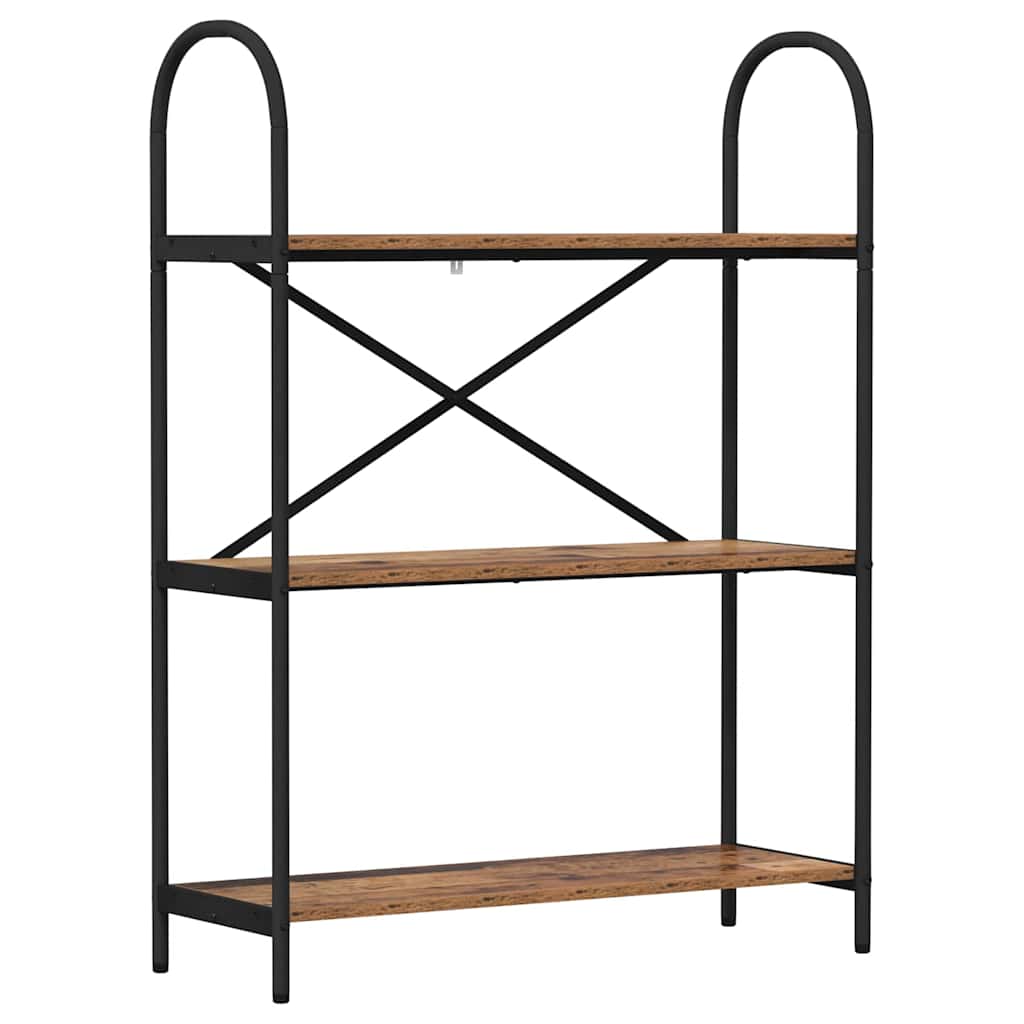 Étagère Bois ancien 80 x 30 x 109 cm Bois d'ingénierie - XIOS