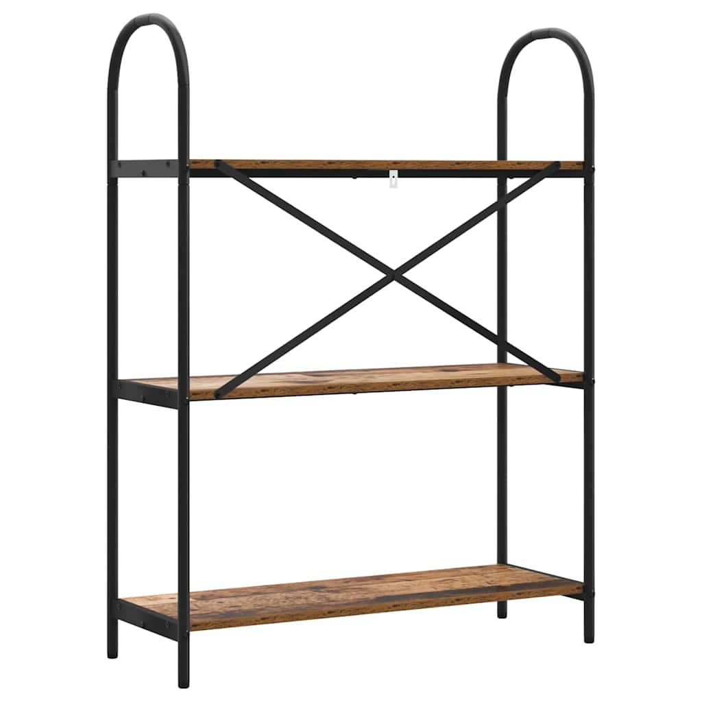 Étagère Bois ancien 80 x 30 x 109 cm Bois d'ingénierie - XIOS