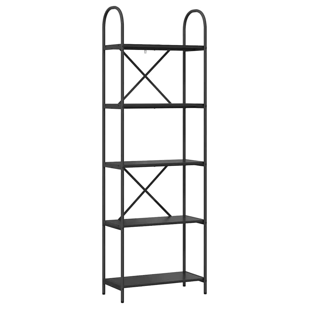 Étagère Chêne noir 60 x 30 x 183 cm Bois d'ingénierie - XIOS