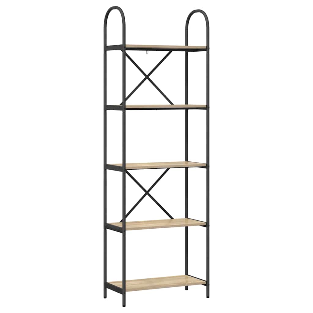 Étagère Chêne sonoma 60 x 30 x 183 cm Bois d'ingénierie - XIOS