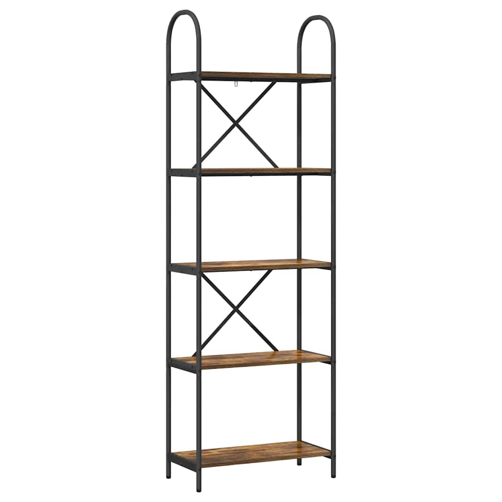 Étagère Chêne fumé 60 x 30 x 183 cm Bois d'ingénierie - XIOS