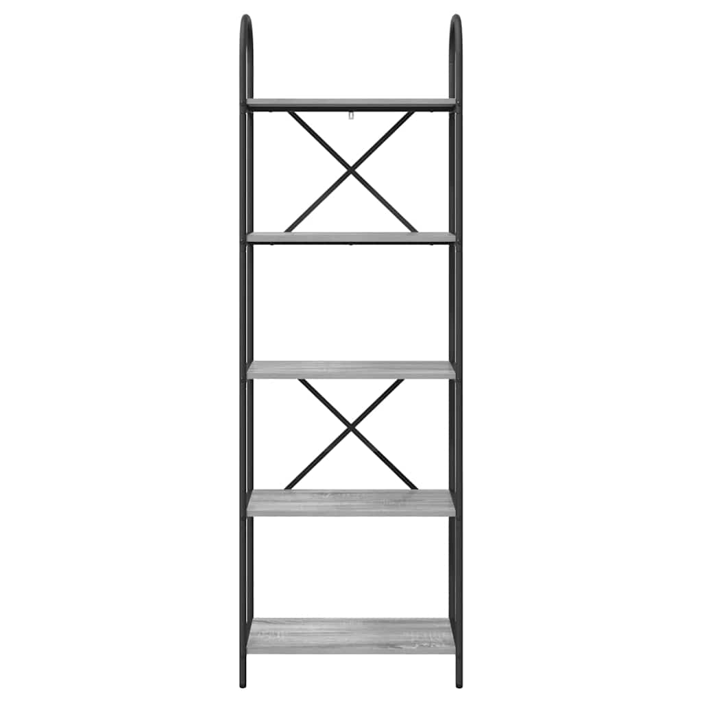 Étagère Sonoma gris 60 x 30 x 183 cm Bois d'ingénierie - XIOS