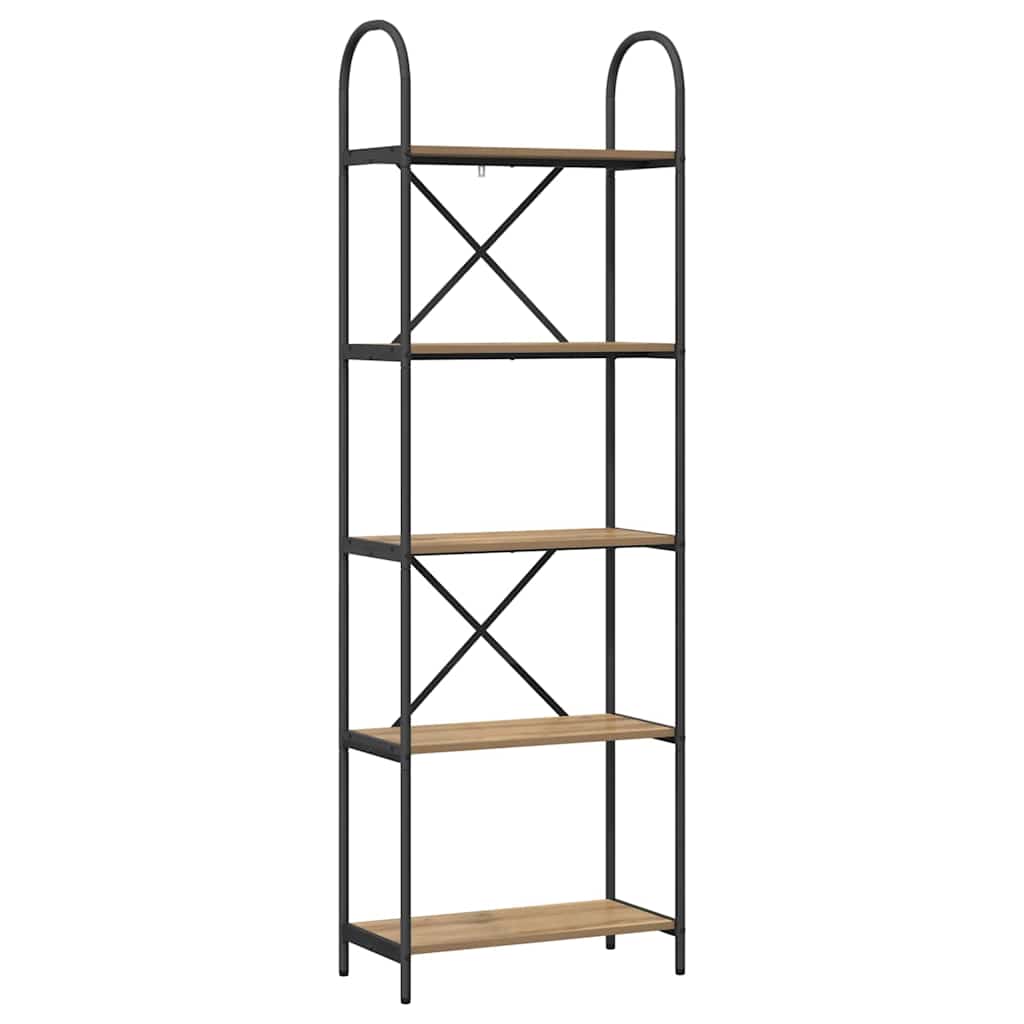 Étagère chêne artisanal 60 x 30 x 183 cm Bois d'ingénierie - XIOS