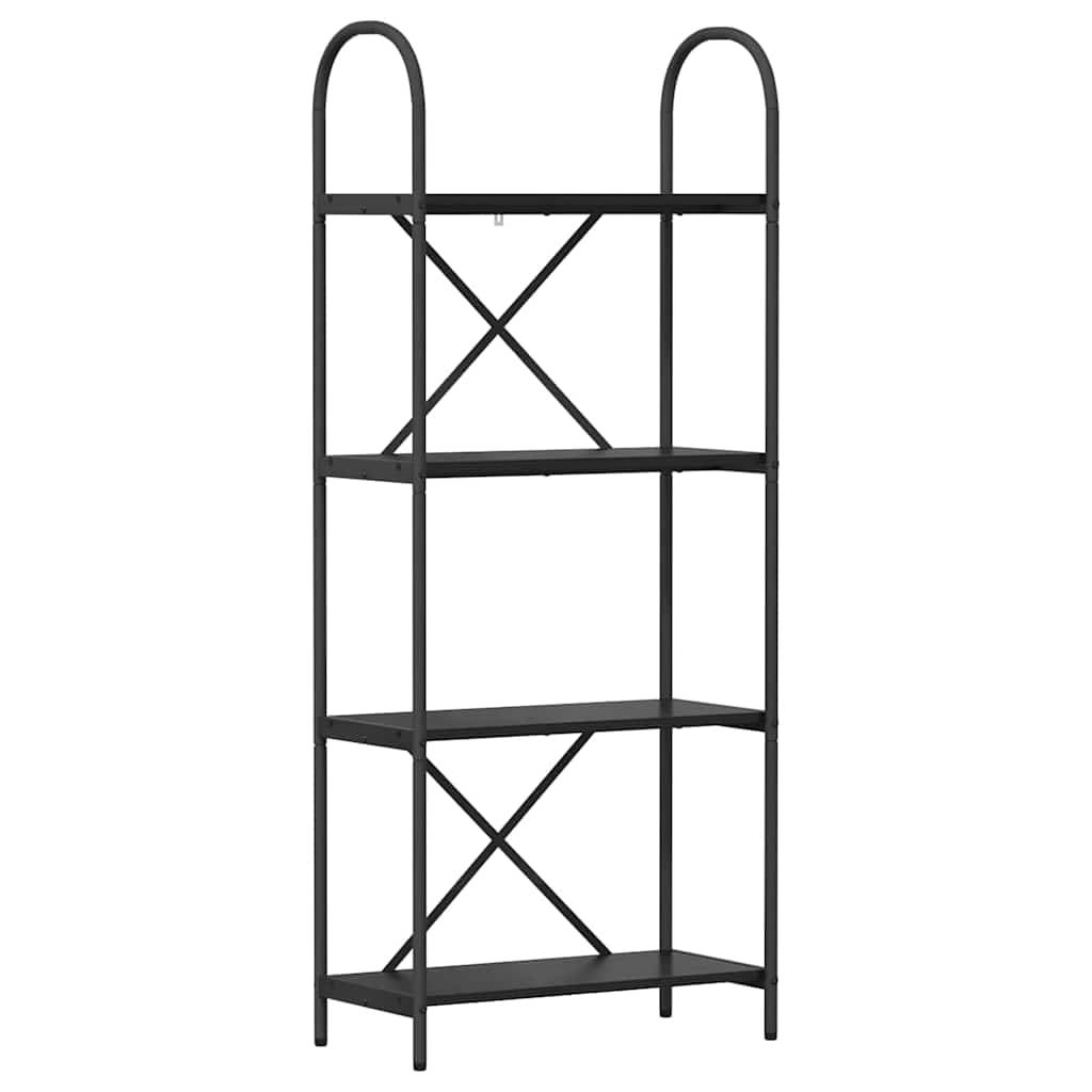 Étagère Chêne noir 60 x 30 x 146 cm Bois d'ingénierie - XIOS