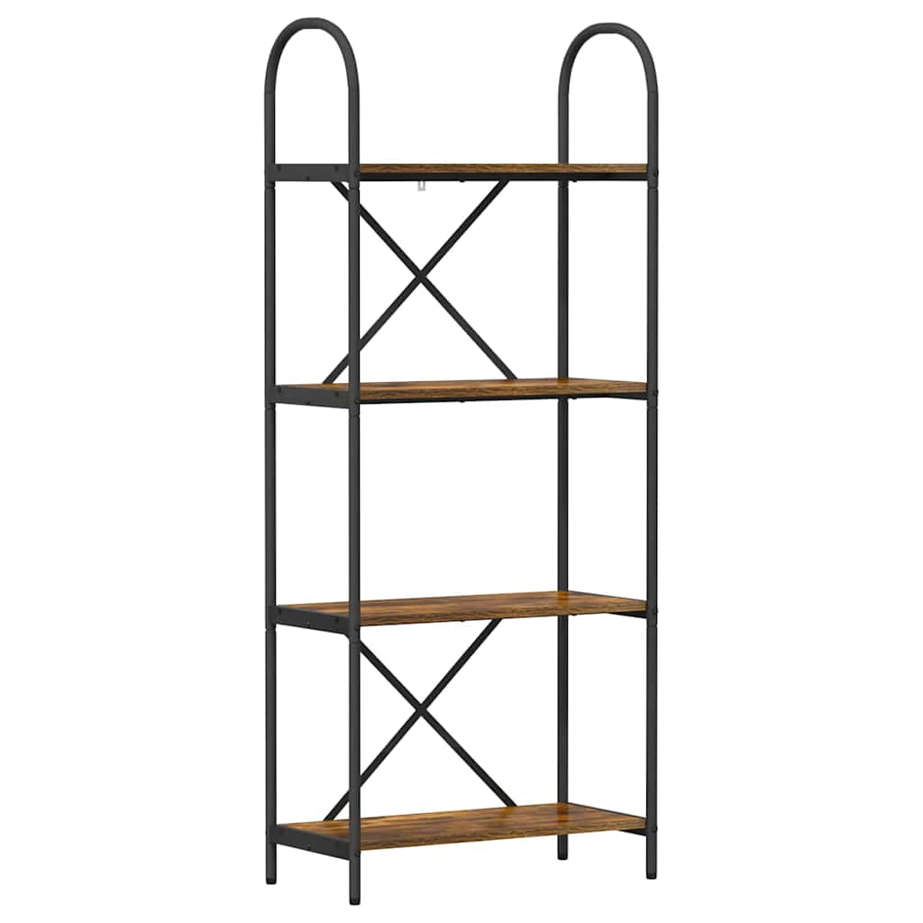 Étagère Chêne fumé 60 x 30 x 146 cm Bois d'ingénierie - XIOS