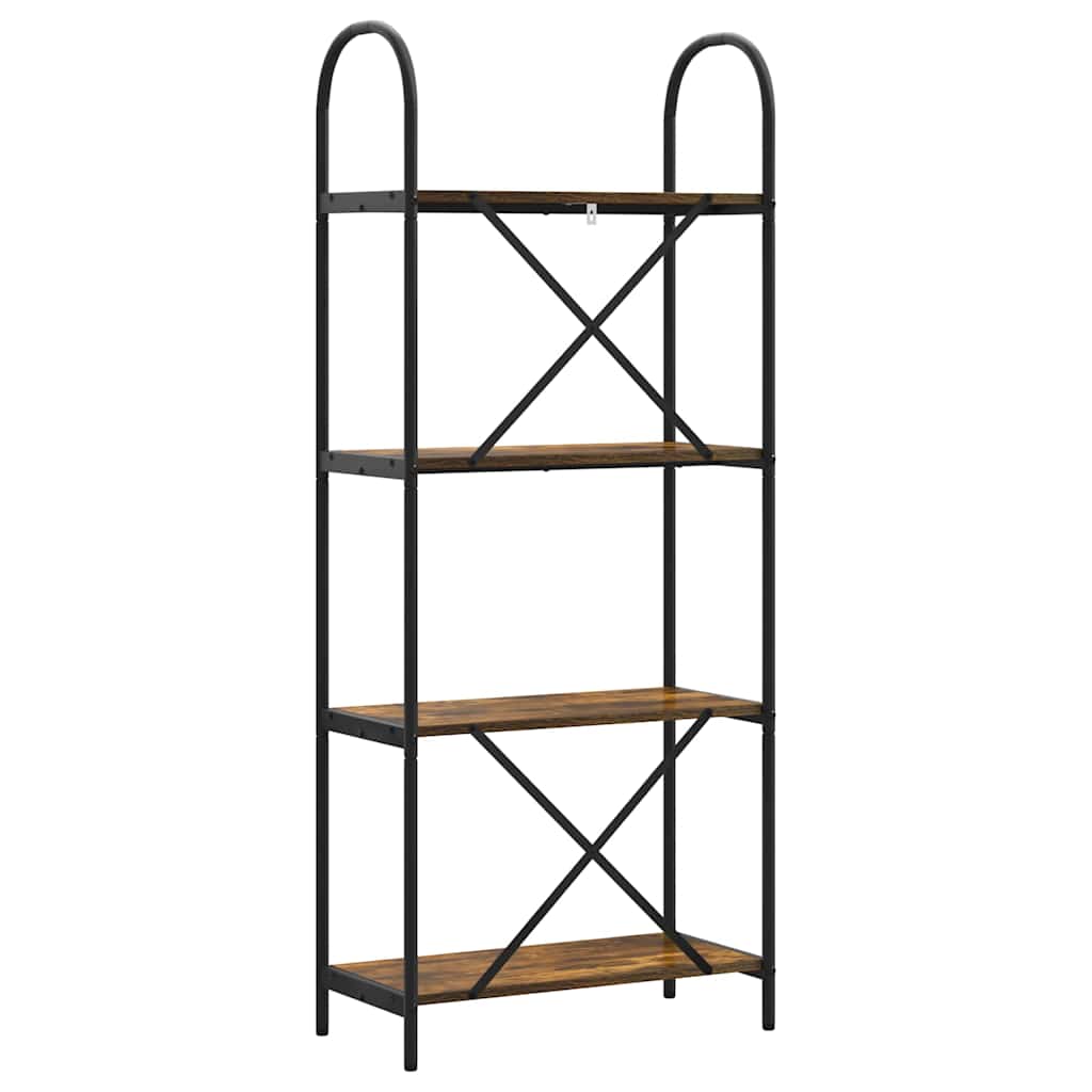 Étagère Chêne fumé 60 x 30 x 146 cm Bois d'ingénierie - XIOS