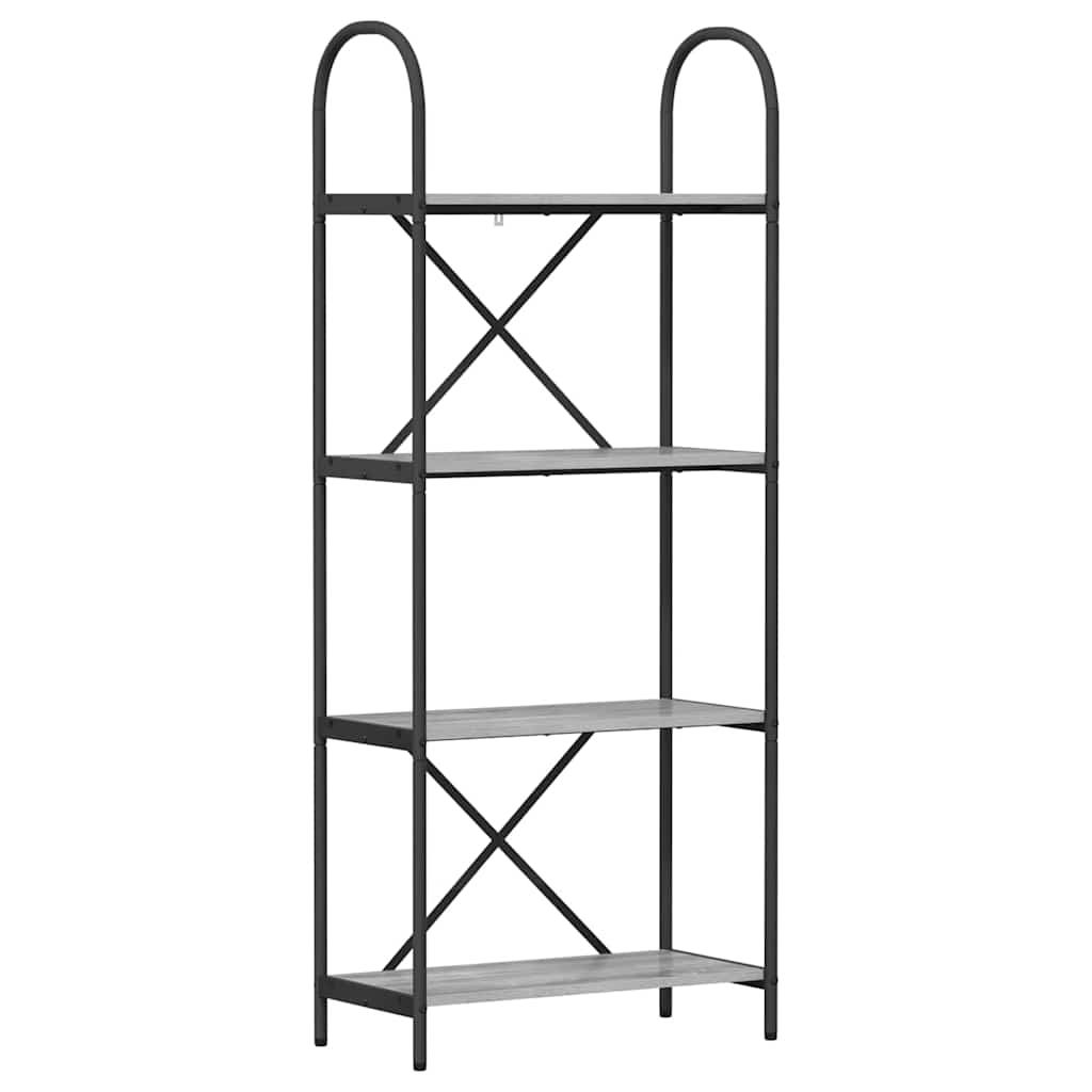 Étagère Sonoma gris 60 x 30 x 146 cm Bois d'ingénierie - XIOS
