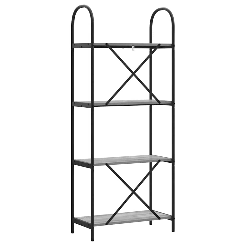 Étagère Sonoma gris 60 x 30 x 146 cm Bois d'ingénierie - XIOS