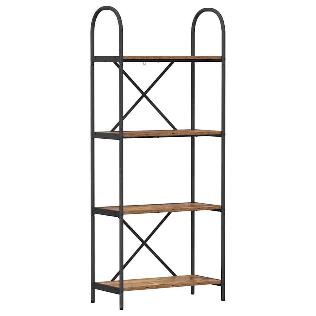 Étagère Bois ancien 60 x 30 x 146 cm Bois d'ingénierie - XIOS