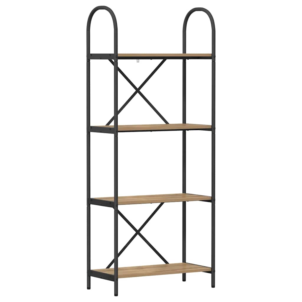 Étagère chêne artisanal 60 x 30 x 146 cm Bois d'ingénierie - XIOS