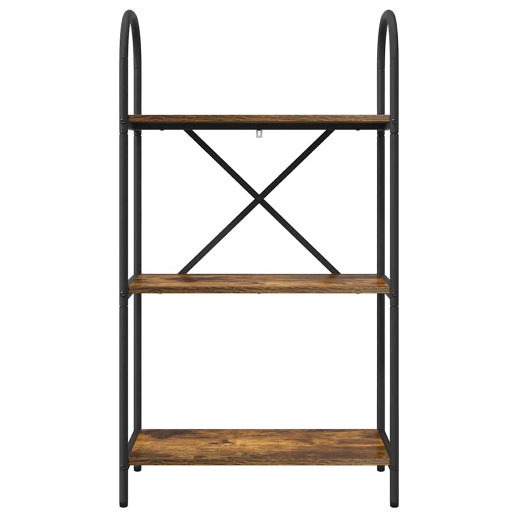 Étagère Chêne fumé 60 x 30 x 109 cm Bois d'ingénierie - XIOS