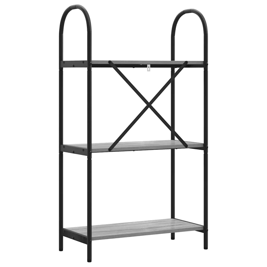 Étagère Sonoma gris 60 x 30 x 109 cm Bois d'ingénierie - XIOS