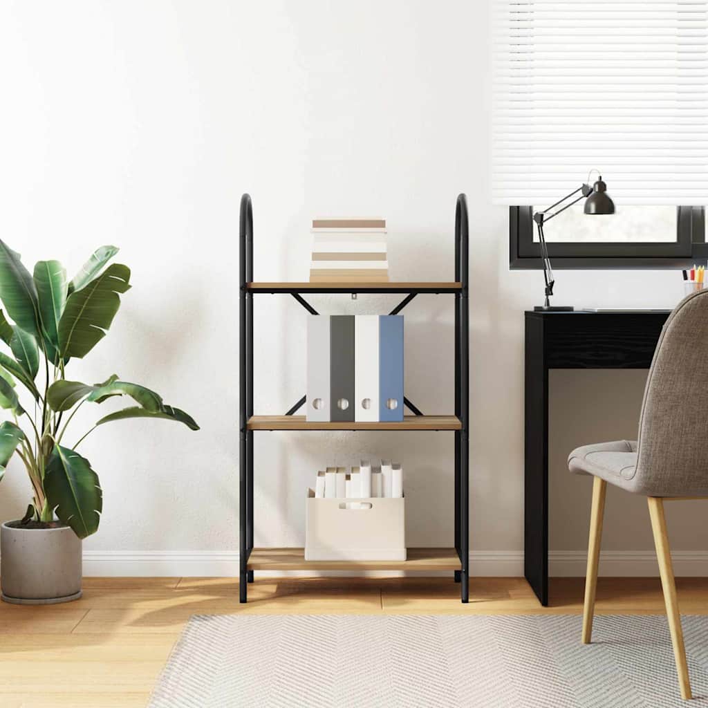 Étagère chêne artisanal 60 x 30 x 109 cm Bois d'ingénierie - XIOS