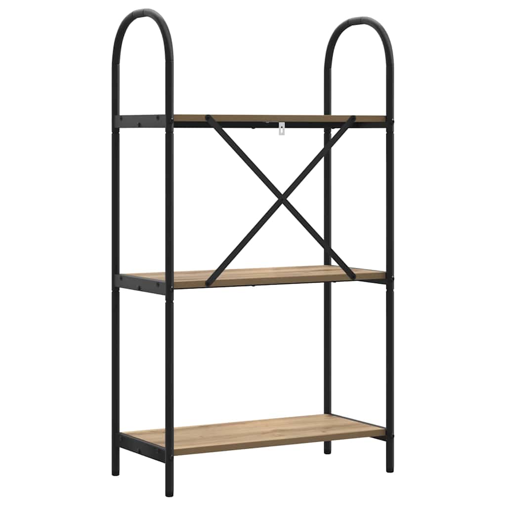 Étagère chêne artisanal 60 x 30 x 109 cm Bois d'ingénierie - XIOS