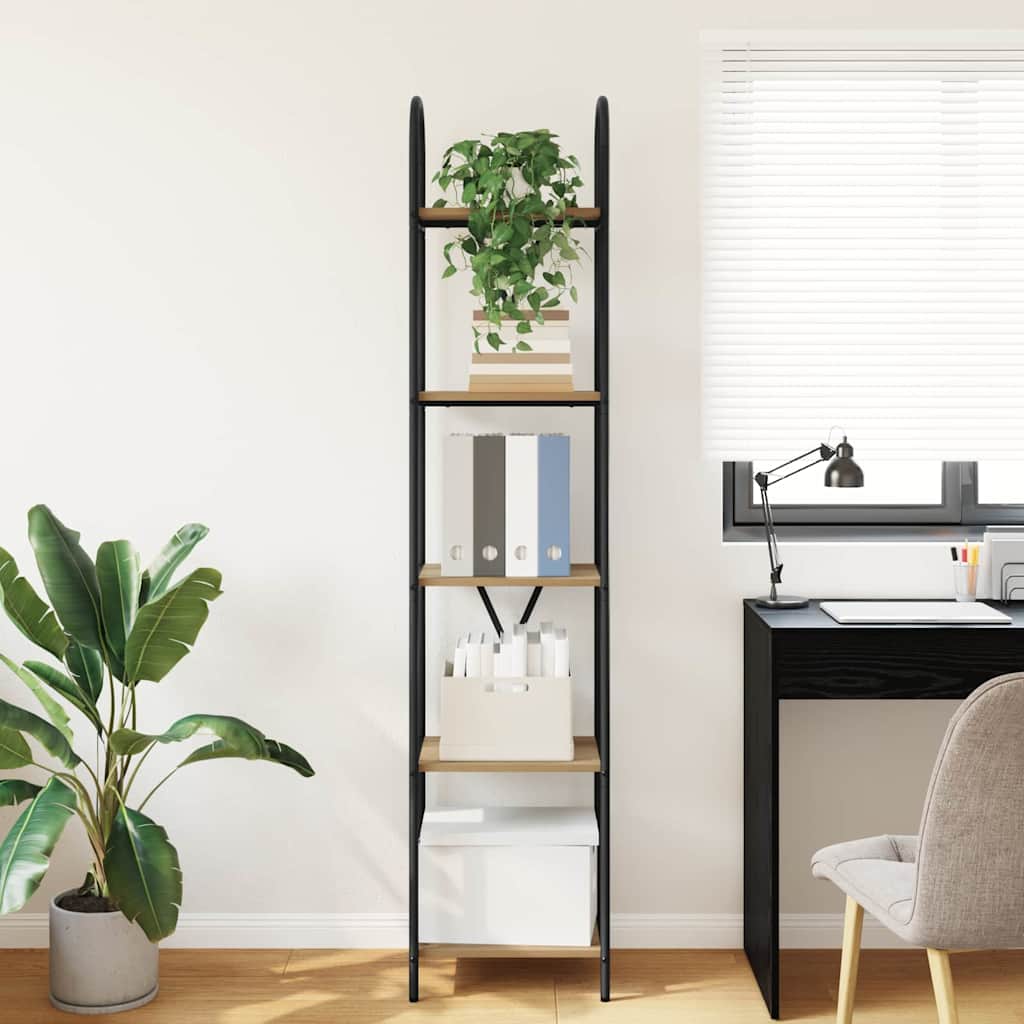 Étagère chêne artisanal 40 x 30 x 183 cm Bois d'ingénierie - XIOS