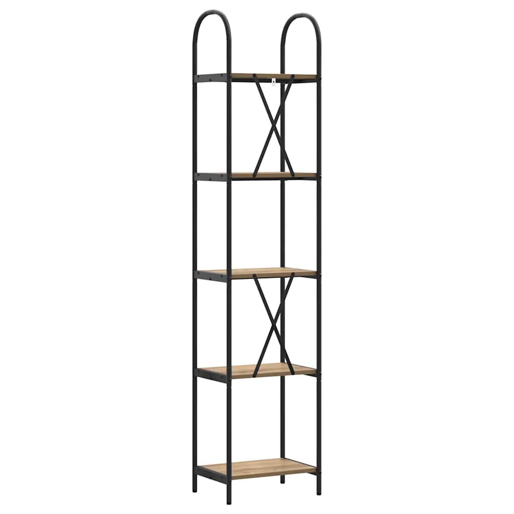 Étagère chêne artisanal 40 x 30 x 183 cm Bois d'ingénierie - XIOS