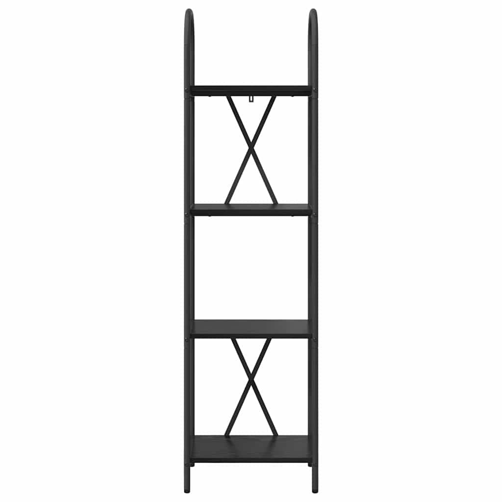 Étagère Chêne noir 40 x 30 x 146 cm Bois d'ingénierie - XIOS